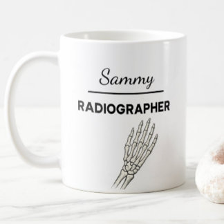 Mug Technologue en radiologie Nom personnalisé Cadeau