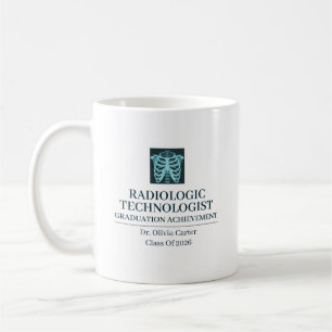 Mug Technologue en radiologie Nom personnalisé depuis