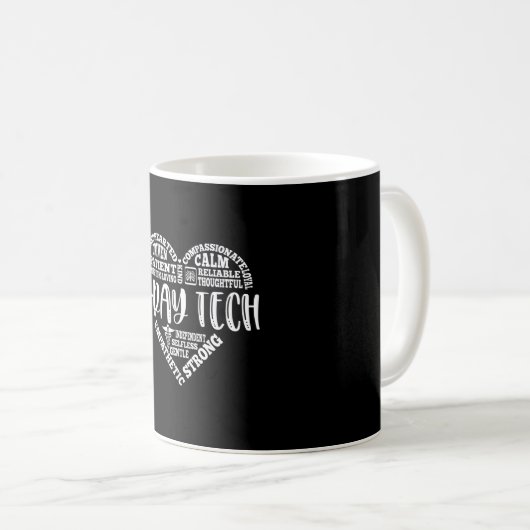 Mug Technologue en radiologie, technologue en radiolog (Devant droit)
