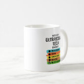 Mug Technologue en technologie d'ultrasound Sonographe (Devant droit)