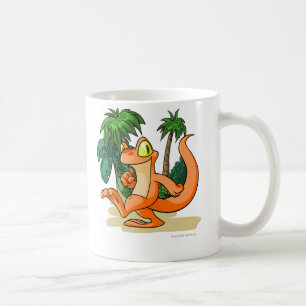 Mug Techo orange sur une recherche d'île de mystère