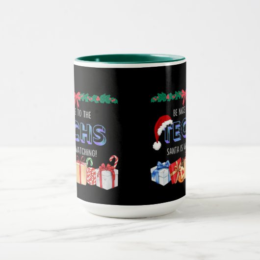 Mug Techs Père Noël (Centre)