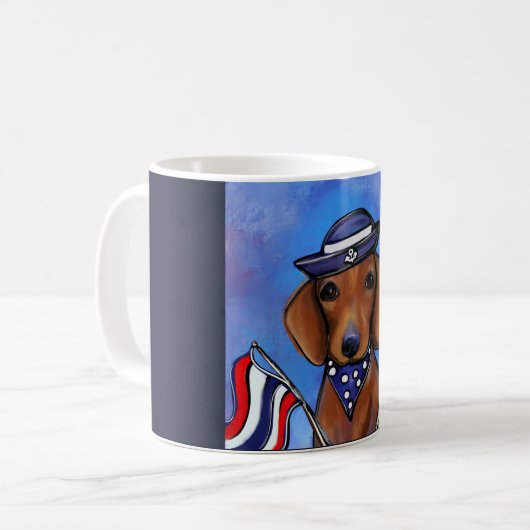 Mug Teckel (Devant gauche)