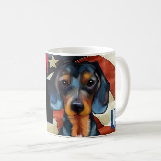 Mug Teckel (Devant droit)