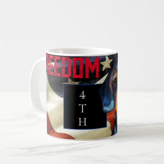 Mug Teckel (Devant gauche)