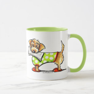 Mug Teckel à poils durs Apple