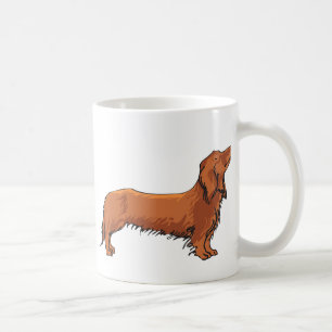 Mug Teckel aux cheveux longs