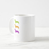 Mug Teckel - conceptions astucieuses originales de (Devant gauche)
