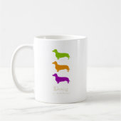 Mug Teckel - conceptions astucieuses originales de (Gauche)