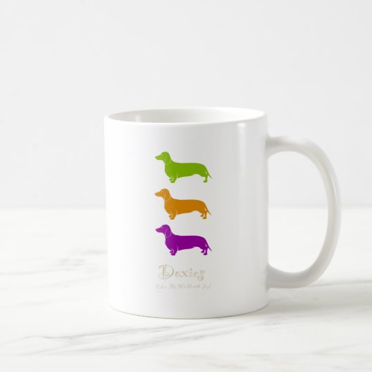 Mug Teckel - conceptions astucieuses originales de (Droite)