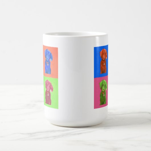 Mug Teckel d'art de bruit (Centre)