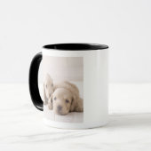 Mug Teckel de deux miniatures (Devant gauche)