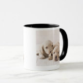 Mug Teckel de deux miniatures (Devant droit)