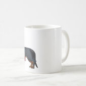 Mug Teckel de Père Noël sur Noël (Devant droit)