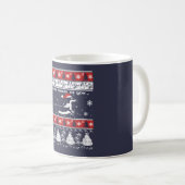 MUG TECKEL PAR LA NEIGE (Devant droit)