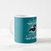 Mug TECKEL - son pas simplement un chien ! (Devant gauche)