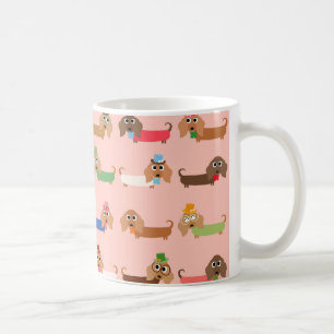 Mug Teckels drôles