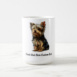 Mug Teckels Terrier de Yorkshire Créez votre propre te