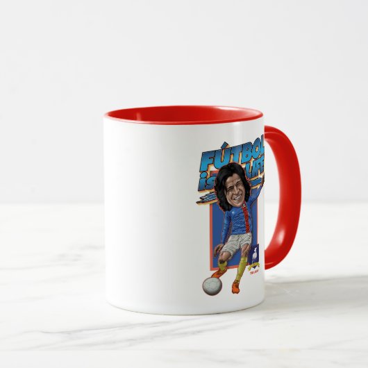 Mug Ted Lasso | Dani Rojas Bobblehad (Devant droit)