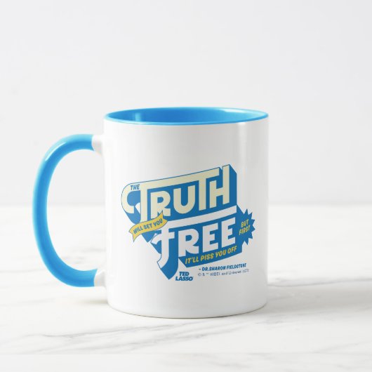 Mug Ted Lasso | La Vérité Vous Libérera (Gauche)