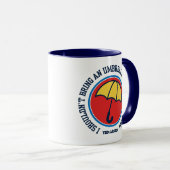 Mug Ted Lasso | Ne devrait pas apporter le parapluie p (Devant droit)