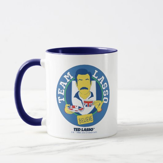 Mug Ted Lasso | Team Lasso Tea Iconic Avatar (Gauche)