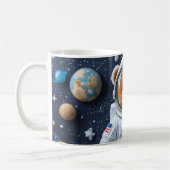 Mug Teddy Astronaute Prêt à la Mission (Gauche)