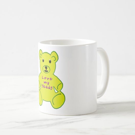 Mug teddy bear (Devant droit)