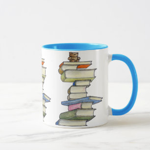 Mug Teddy Bear Books Muoks