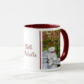 Mug Teddy Bear près de l'étang (Devant droit)