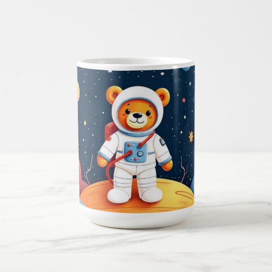 Mug Teddy Moonwalker courageux (Centre)