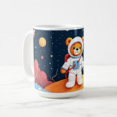 Mug Teddy Moonwalker courageux (Devant gauche)