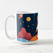 Mug Teddy Moonwalker courageux (Gauche)