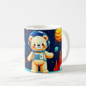 Mug Teddy Rocket Cosmique (Devant droit)
