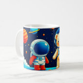 Mug Teddy Rocket Cosmique (Devant gauche)