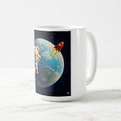 Mug Teddy Space Adventure (Devant droit)