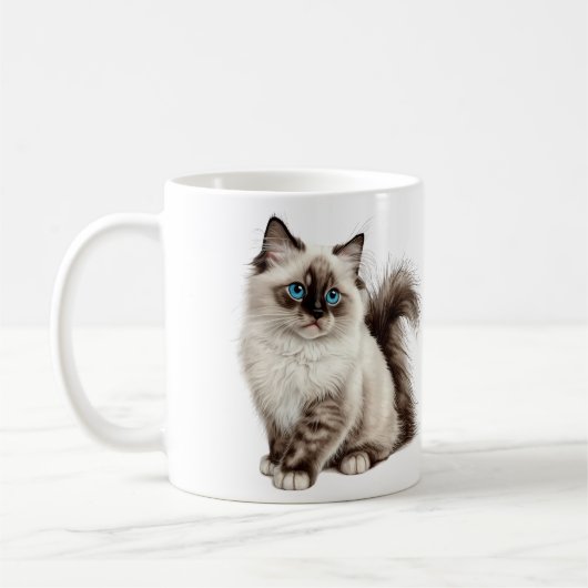Mug Tee Chat Mignon Chat Maman Chat Papa (Gauche)