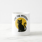 Mug Tee Chat Noir Lune Mystère (Centre)