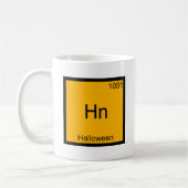 Mug Tee de chimie drôle d'Halloween Hn (Gauche)
