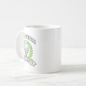 Mug Tee de golf pour femmes Putts And Prosecco pour da (Devant gauche)