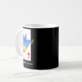 Mug Tee de soutien Ace Of War Stand With Ukraine (Devant gauche)