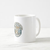 Mug Tee shirt graphique chat bâtiment architecte Art - (Devant droit)