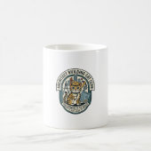 Mug Tee shirt graphique chat bâtiment architecte Art - (Centre)