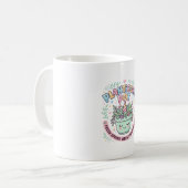 Mug Tee-shirt graphique design graphique Pot Licorne P (Devant gauche)