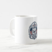 Mug Tee-shirt graphique vectoriel Camp de l'Église pat (Devant gauche)