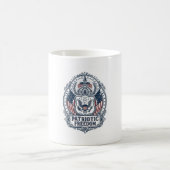 Mug Tee-shirt graphique vectoriel Camp de l'Église pat (Centre)