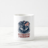 Mug Tee-shirt graphique vectoriel de garde forestier p (Centre)