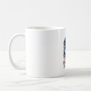 Mug Tee-shirt graphique vectoriel de garde forestier p