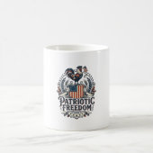 Mug Tee-shirt graphique vectoriel de gardien de poulet (Centre)
