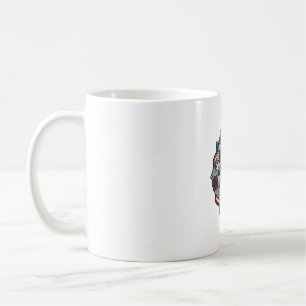 Mug Tee-shirt graphique vectoriel de jardin de campagn